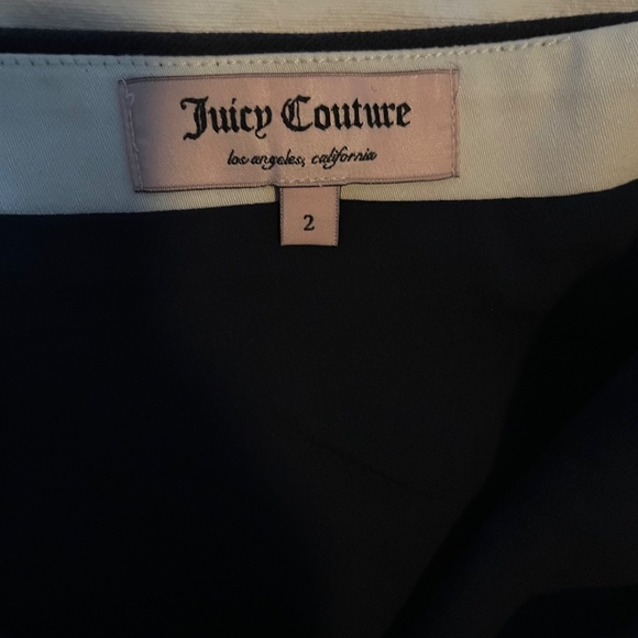 Juicy Couture Mini Skirt, Navy / White, Size 2 - Picture 4 of 13